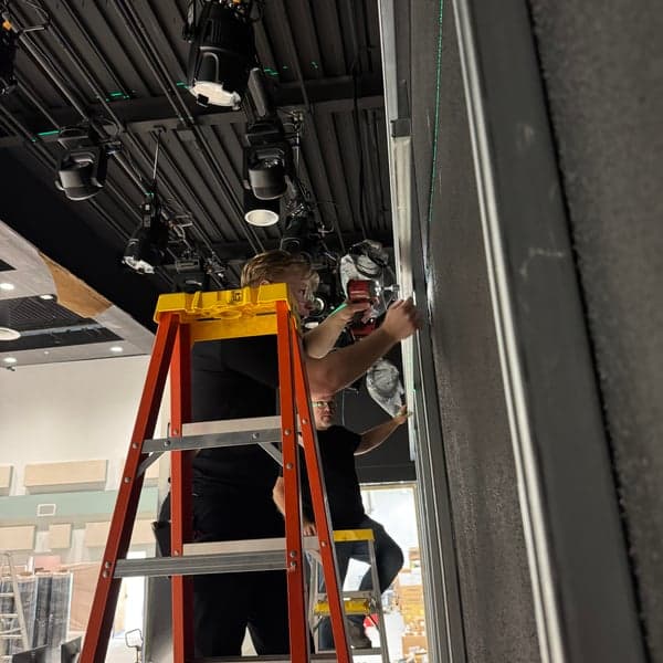 LED Wall Installation