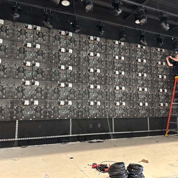 LED Wall Installation