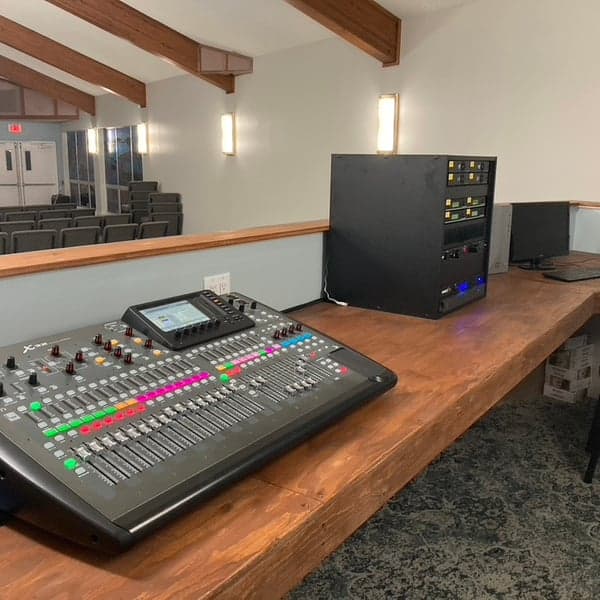 Custom Built FOH Booth