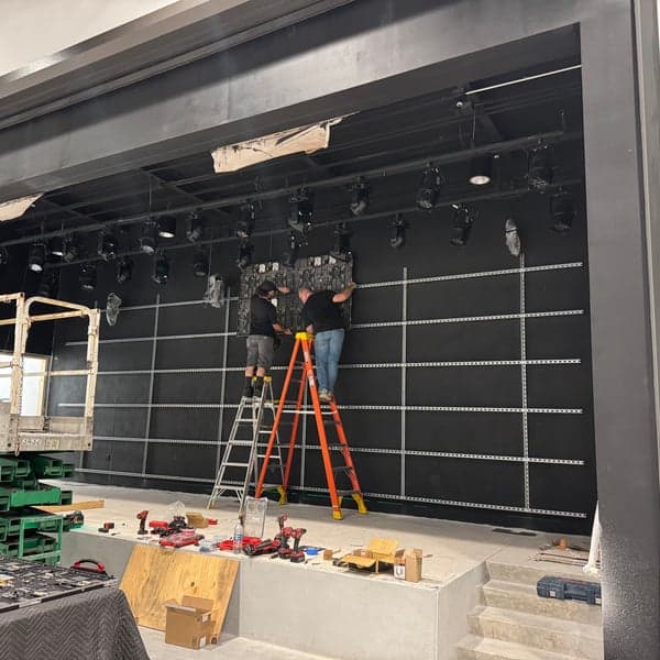 LED Wall Installation